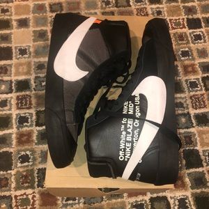 USED Nike x Off-White Blazer Mid “Grim Reaper” size 12